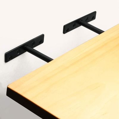 Accessoires métalliques pour porte-table personnalisés en blanc avec échantillon