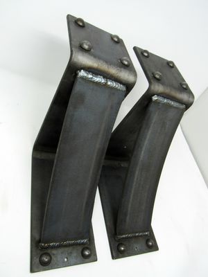 Fabrication sur mesure de la structure du cadre métallique en acier soudage pour support d'estampage métallique