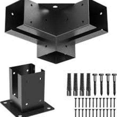 Kit de supports de pergola en acier personnalisé avec inspection interne / tierce partie et prix bas
