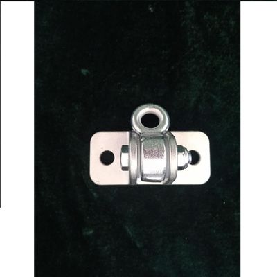 Support d'angle de balancement en acier au carbone pour les ensembles de balancement à poutres carrées et les équipements de jeu pour enfants