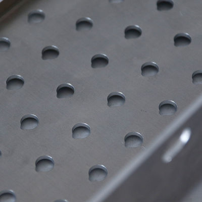 Partie de support en acier inoxydable de 290 g pour la fabrication sur mesure de tôles métalliques et la découpe au laser