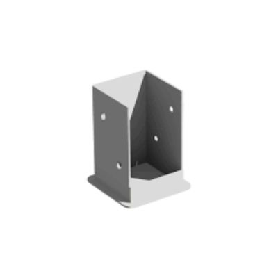 Kit de supports de pergola en acier abordable pour les pièces de climatiseur et le matériau en aluminium