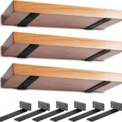 Des supports d'étagère en acier personnalisés et abordables montés sur le mur avec inspection interne