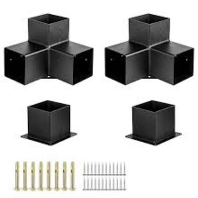 Kit de supports de pergola en acier personnalisé fabriqué par Nanfeng pour la construction personnalisée