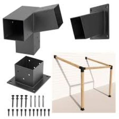Kit de supports de pergola en acier personnalisé fabriqué par Nanfeng pour la construction personnalisée