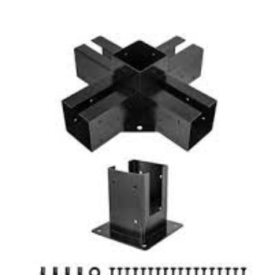 Kit de supports de pergola en acier personnalisé fabriqué par Nanfeng pour la construction personnalisée