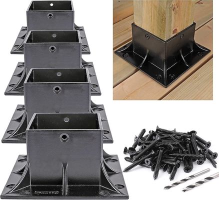 Fabrication sur mesure en métal pièces de soudage à base de piédestal structurellement assemblées