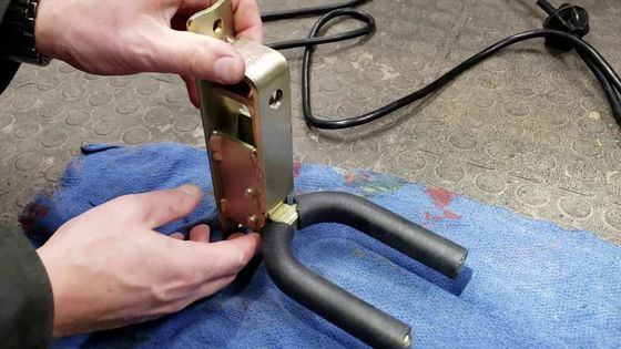 Pièces d'emboutissage en acier de couleur naturelle pour l'élevage