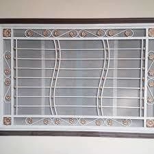 Grille en acier personnalisée pour les escaliers, le balcon et la porte