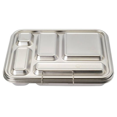 Boîte à manger en acier inoxydable personnalisée avec 5 compartiments
