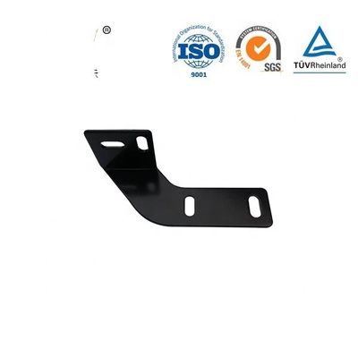 Support matériel de support de support industriel sur étagère noire sur mesure
