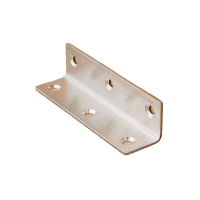 Support d'angle en forme de L non standard pour meubles en acier inoxydable épaissis