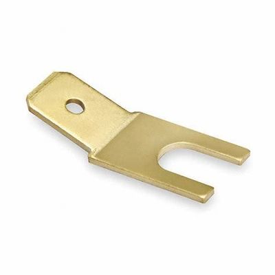 Parties d'estampage en cuivre et aluminium de haute précision avec processus de pliage par perforation d'estampage