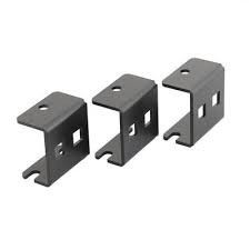 Multifonctionnel 290g Canal double fente murale étagère métallique verticale support de verre suspendu