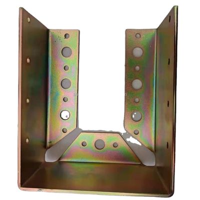 0.4-3mm épaisseur connecteur en bois joist hanger avec des pièces d'estampage de support personnalisé