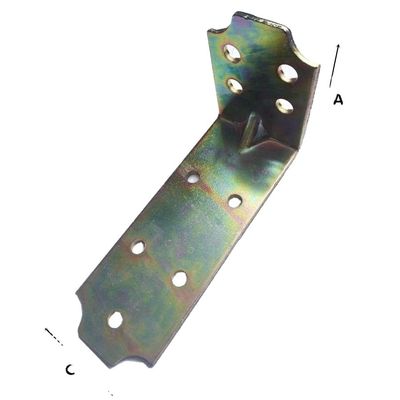 Étagère personnalisé connecteur en bois joist pendentif pour la maison en bois estampage perforation pliage
