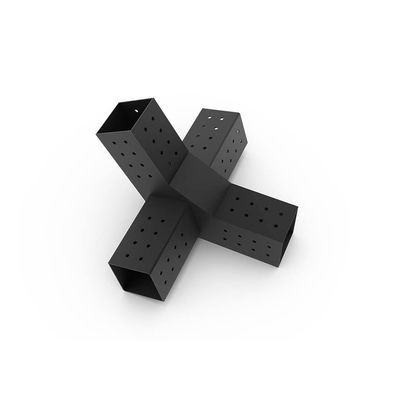 Des supports triangulaires personnalisés à angle de 3 voies, des supports pergolas 4x4