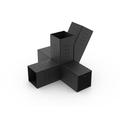 Des supports triangulaires personnalisés à angle de 3 voies, des supports pergolas 4x4