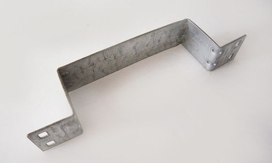 Support de montage de tôle métallique personnalisée en aluminium U Z L