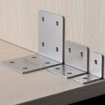 Support de montage de tôle métallique personnalisée en aluminium U Z L
