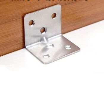 Des supports de banc en aluminium en laiton en forme de L U Z Inspection interne et conception personnalisable