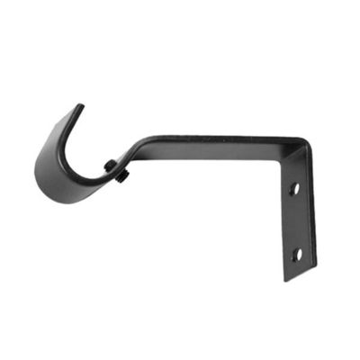 Porte-disque flottant pour étagère ouverte en noir