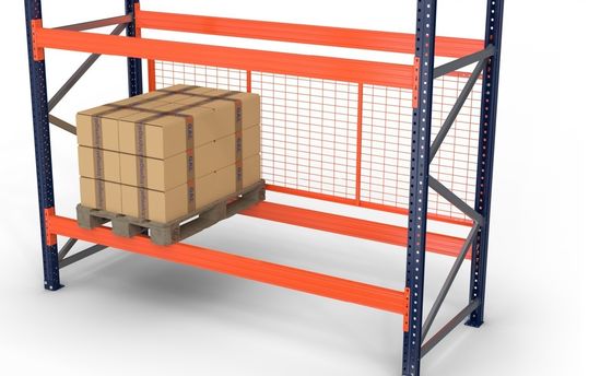 Étagère en acier laminé à froid personnalisée OEM Pro Gulf Shelving Steel Wire Mesh Decking pour les rayonnages de palettes