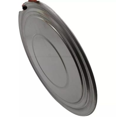 Pièces de couvercle de coupe en acier inoxydable à gravure profonde avec processus de flexion personnalisé