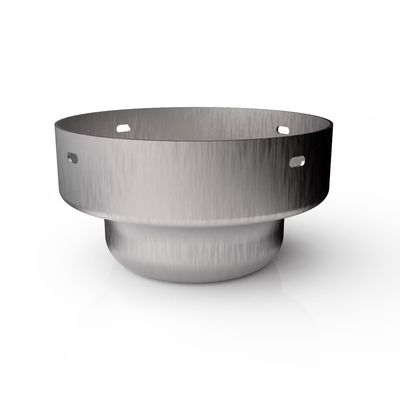 Pièces de couvercle de coupe en acier inoxydable à gravure profonde avec processus de flexion personnalisé
