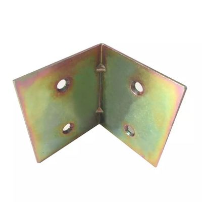 0.4-3 mm épaisseur support de tôle métallique personnalisé dans n'importe quelle couleur pièce d'estampage en acier au carbone