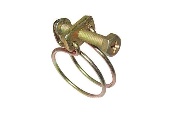 Clampes pour tuyaux en acier inoxydable galvanisées métalliques sur mesure