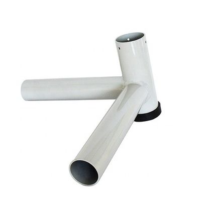 Pièces métalliques soudées sur mesure de précision pour le cadre d'angle de la lampe de rue et épaisseur de 1 mm-5 mm