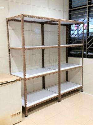 Rack de rangement sans boulon en aluminium pour le stockage et les étagères