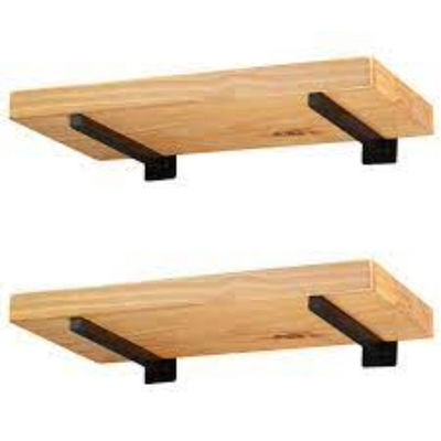 Des supports d'étagère personnalisés montés sur le mur avec une pièce de matériel d'estampage et des options de couleur