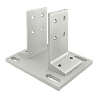 Plaque de base de montage de plancher en acier et en acier inoxydable personnalisée pour pièces d'estampage OEM ODM