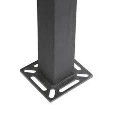 Service de fabrication Plaques de base droites en acier inoxydable fabriquées sur mesure pour les performances