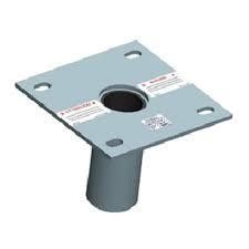 Plaque de base montée au sol en acier et en acier inoxydable personnalisés avec ligne de presse automatisée