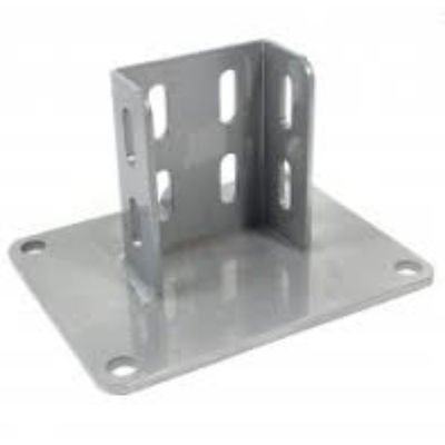 Plaque de base en acier et en acier inoxydable avec service de fabrication sur mesure
