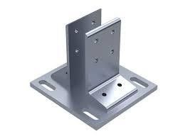 Plaque de base en acier et en acier inoxydable avec service de fabrication sur mesure