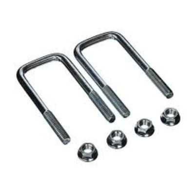 Boulons en forme de U certifiés ISO9001 2008 en acier inoxydable et en acier au carbone personnalisés