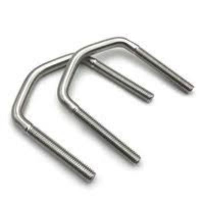 Boulons en forme de U certifiés ISO9001 2008 en acier inoxydable et en acier au carbone personnalisés