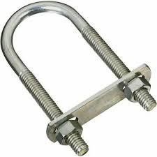 Boulons en forme de U certifiés ISO9001 2008 en acier inoxydable et en acier au carbone personnalisés