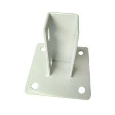 Plaque de base de montage de plancher en acier et en acier inoxydable personnalisée pour pièces d'estampage OEM ODM