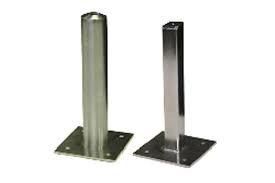 Plaque de base de montage de plancher en acier et en acier inoxydable abordable pour pièces d'estampage OEM ODM