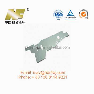 Petites commandes acceptées Nanfeng pièces métalliques sur mesure en tôle avec revêtement Dacromet