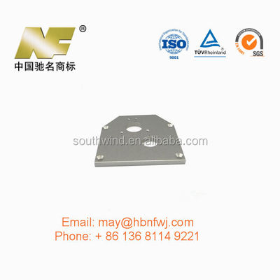 Petites commandes acceptées Nanfeng pièces métalliques sur mesure en tôle avec revêtement Dacromet