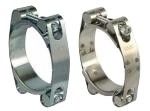 Clamps de tuyau de couleur personnalisés en acier inoxydable avec service de coupe à bas prix
