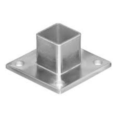 Plaque de base de montage au sol en acier et en acier inoxydable personnalisés pour le centre d'usinage CNC
