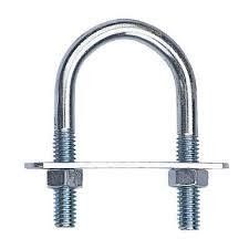 Boulons en forme de U certifiés ISO9001 2008 en acier inoxydable et en acier au carbone garantis