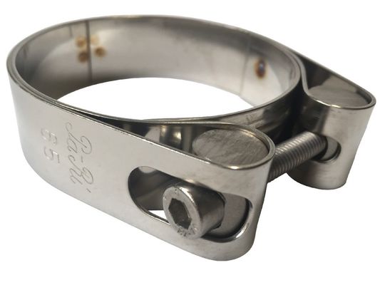 Clamps de tuyaux en acier inoxydable de revêtement fournisseur personnalisé pour les petites commandes et personnalisation
